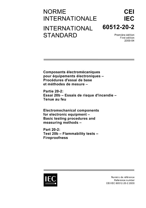 Cover IEC 60512-20-2:2000